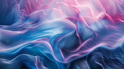 Obraz premium background with abstract pink and blue waves