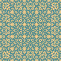 Seamless vector lace pattern decorative print for wallpaper, textile, paper, gifts beautiful background 