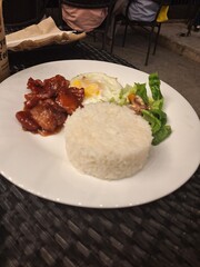 meat with vegetables