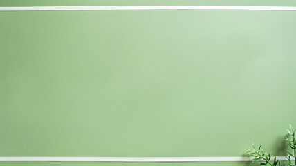 light green background with white borders - obrazy, fototapety, plakaty
