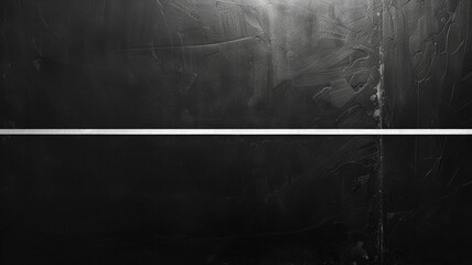 black backgroung with white line - obrazy, fototapety, plakaty
