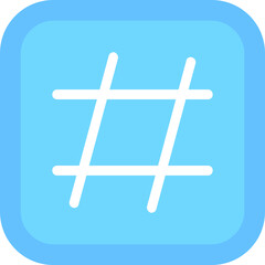 Obraz premium Hashtag Icon