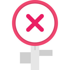 Fototapeta premium Cancel Icon