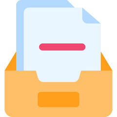 Obraz premium Minus Icon