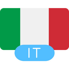 Fototapeta premium Italy Icon