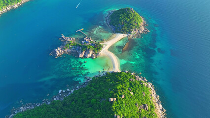 Discover tranquility on this idyllic isle, where powdery white sands meet crystal-clear waters...