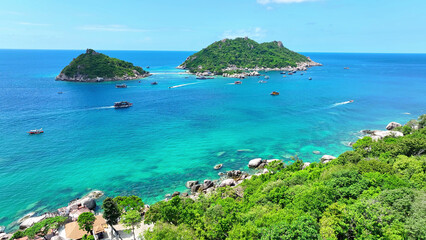 Nangyuan Island boasts crystal-clear waters, powdery white sands, and lush greenery, perfect for a...
