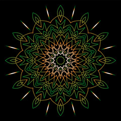 mandala art for template background