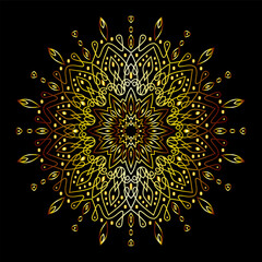 mandala art for template background