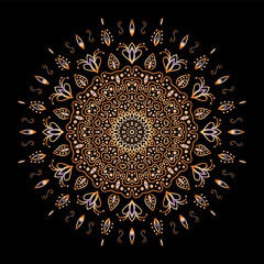 mandala art for template background