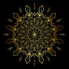 mandala art for template background