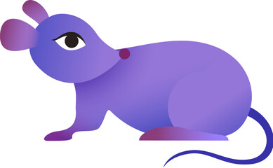 Purple mouse symbol