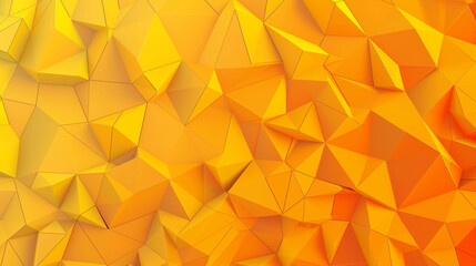 background with abstract yellow and orange geometric
