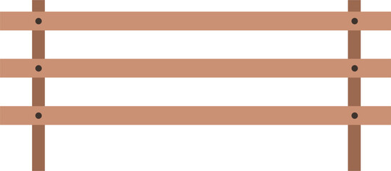 Picket fence Illustration 