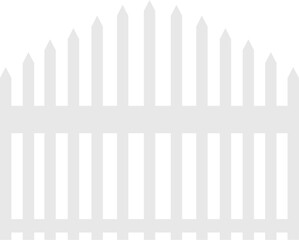 Picket fence Illustration 