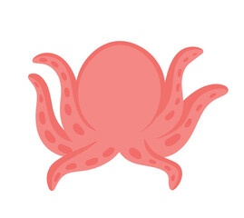 Octopus Sea Animal Drawing Vector Illustration