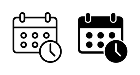 calendar icon vector isolated on white background. Calender symbol. Calendar vector icon. Deadline. Date. Time