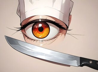 Chef knife eye
