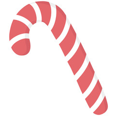 Fototapeta premium christmas cane illustration 