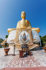 Buddha statue, Wat Tang Sai, Bang Saphan, Prachuap Khiri Khan, Thailand