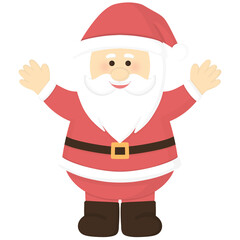 santa claus cartoon illustration 