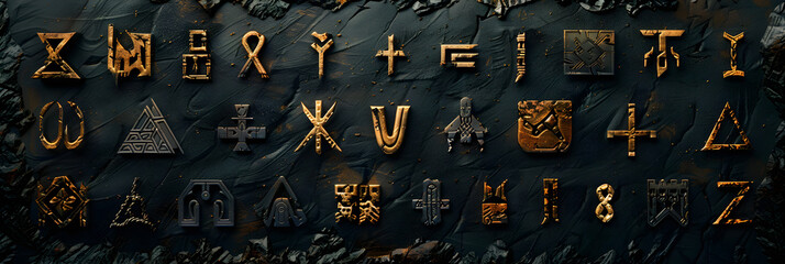 Ancient Runic Symbols Collection: A Comprehensive Compilation of Knowledge, Power, and Spiritual Understanding