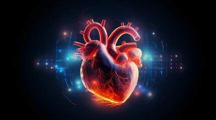 Realistic human heart