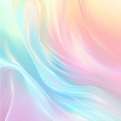 Obraz premium Abstract pastel holographic texture design for pattern and background