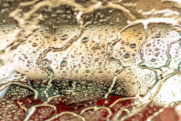 Winsdhield effects during a carwash