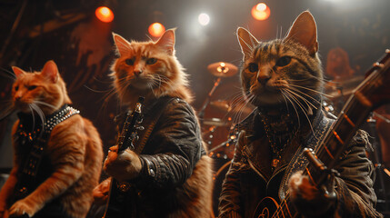 heavy metal cats