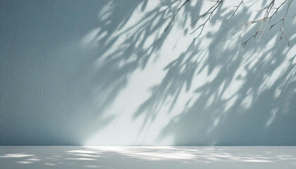 minimalistic abstract background in serene light blue hues for an elegant product