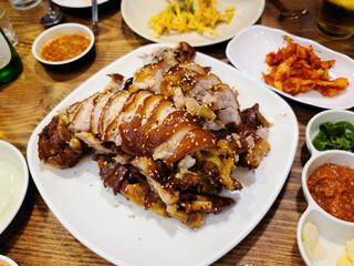 Jokbal, Korean pig trotters dish
