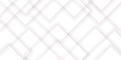 Fototapeta premium 1200Abstract white and grey modern minimalistic pale geometric pattern background. square shapes in random geometric pattern background. business concept idea for poster, template on web, backdrop.