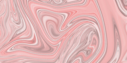 Red and white paint mixing background. Pink Acrylic Pour Color Liquid marble abstract surfaces Design. Abstract background pattern and texture of swirling pink ink
