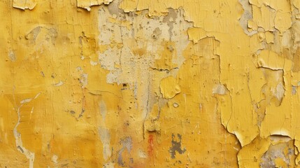 Old yellow wall paper abstract design background