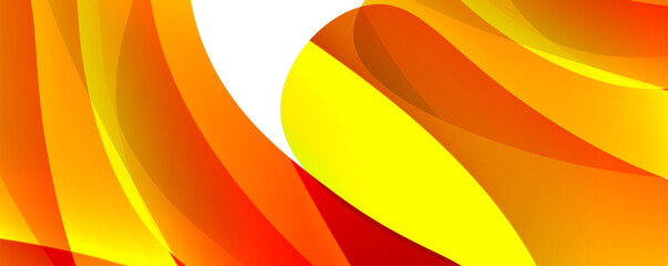 A close up of a vibrant yellow and orange swirl on a white background, resembling a petal or an automotive wheel system. The colorfulness and pattern create an artistic circle with tints and shades
