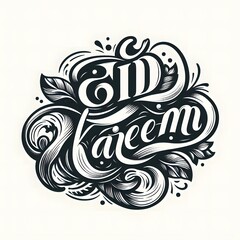Eid Calligraphy & Typography Designs Festive Lettering for Celebratory Occasions