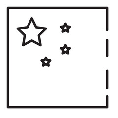 Chinese Country Flag Line Icon