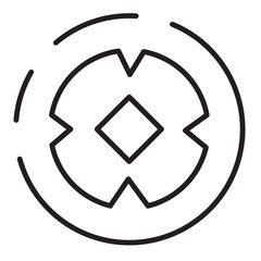 Coin Currency Money Line Icon