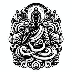 abstract painting karma vector 