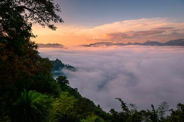 landscape and sky background