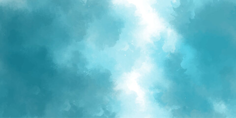Abstract cloud and smoke sky watercolor panted vintage background 