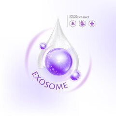 Exosome Serum Skin Care Cosmetic,  Skin Rejuvenation