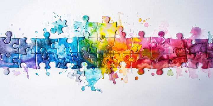 Puzzle Piece: The Puzzle Piece and Experimental Component - Visualize a puzzle piece representing an animal as a component of an experiment, symbolizing their role in scientific research