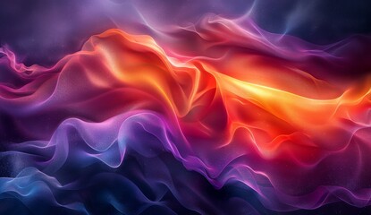 Obraz premium A Vibrant Symphony of Colors: Exploring Emotions Through Nature's Palette,4k wallpaper, HD background image