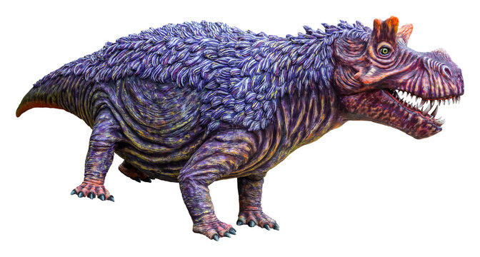 Estemmenosuchus is an extinct genus of large, early omnivorous therapsid, and lived in the Permian