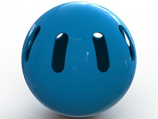 Plastic Wiffle Ball 3D print model