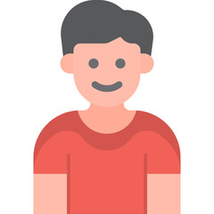 childen flat style icon