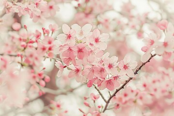 Fototapeta premium Blooming cherry tree