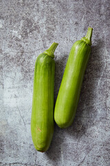 zucchini on a vintage background